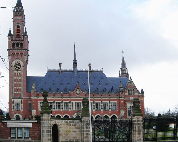 The Peace Palace, house for the International Court of Justice - Sputnik International