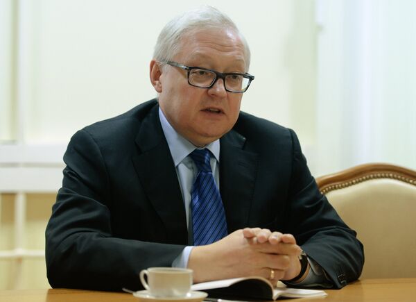 Deputy FM Sergei Ryabkov said Moscow sees no reason to negotiate “illegal” sanctions with the United States - Sputnik International