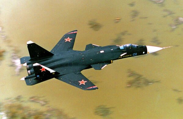 The Sukhoi Su-47 Berkut experimental flying laboratory - Sputnik International