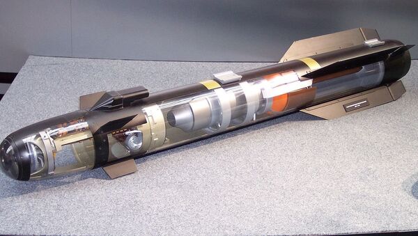 A model of the AGM-114 Hellfire's components - Sputnik International