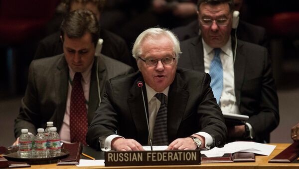 Russian Ambassador to the United Nations Vitaly Churkin - Sputnik International