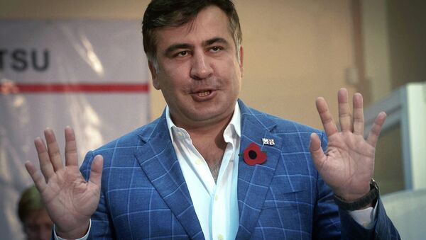Ex-president of Georgia Mikhail Saakashvili is an alleged candidate to serve in the Ukrainian government. - Sputnik International
