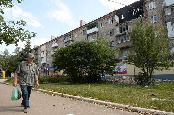 Horlivka: Ukrainian Army Keeps Shelling Town, Residents Hide in Shelters - Sputnik International