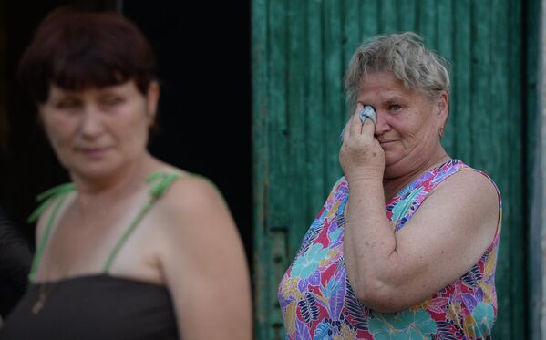 Horlivka: Ukrainian Army Keeps Shelling Town, Residents Hide in Shelters - Sputnik International