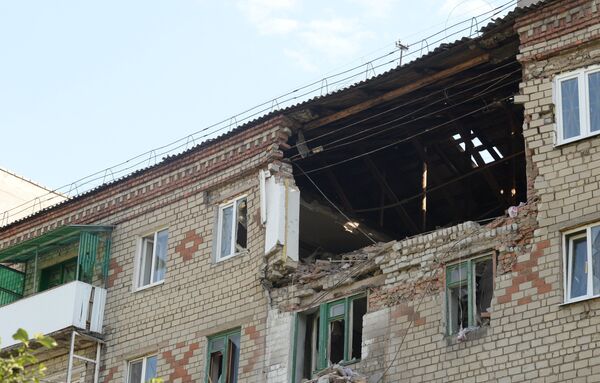 Horlivka: Ukrainian Army Keeps Shelling Town, Residents Hide in Shelters - Sputnik International