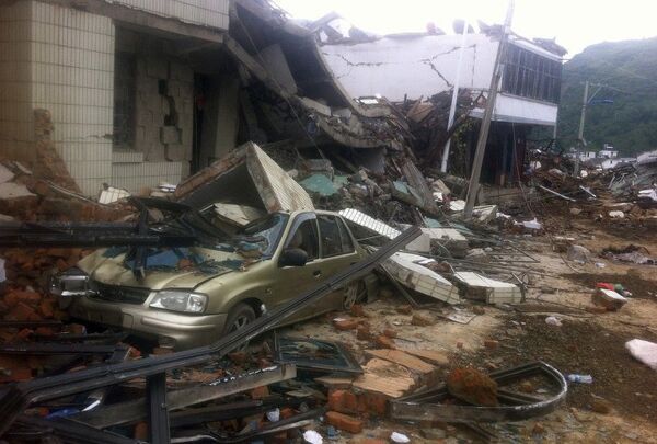 At least 324 people have been wounded and one person was killed as a result of a 6.6-magnitude earthquake in China's southwestern Yunnan Province, Xhinhua reported Wednesday. - Sputnik International