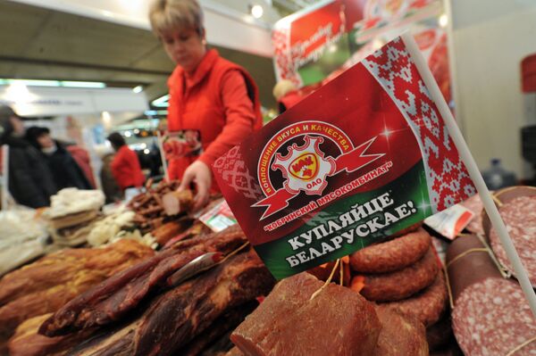 Belarusian food products - Sputnik International
