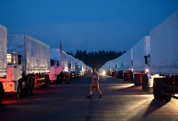 Sending a humanitarian convoy to Ukraine - Sputnik International