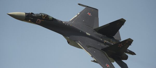 Sukhoi Su-35 (Flanker-E) supermaneuverable multirole fighter Sukhoi Su-35 (Flanker-E) supermaneuverable multirole fighter - Sputnik International