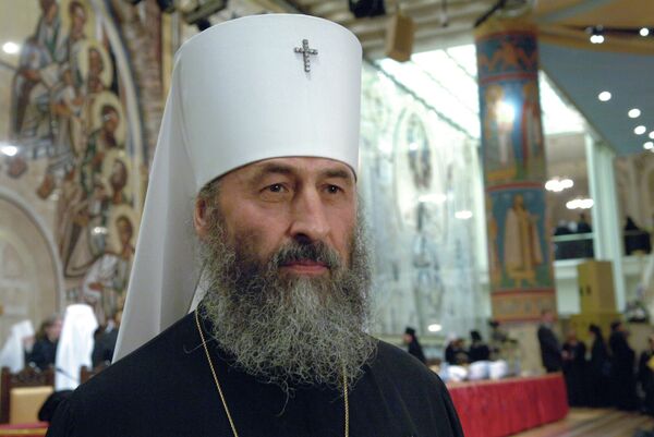 New head of the Ukrainian Orthodox Church Metropolitan Onufry - Sputnik International