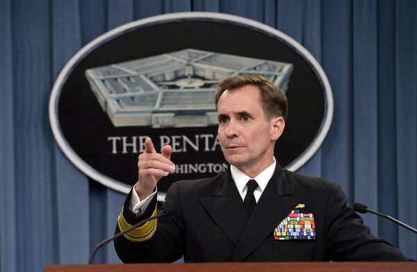 Pentagon Press Secretary Rear Admiral John Kirby - Sputnik International