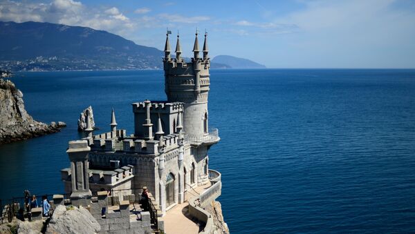 Swallow's Nest, monument of architecture in Yalta, Crimea - Sputnik International