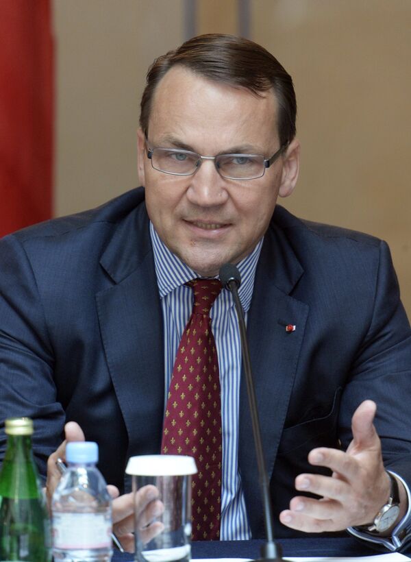 Polish Foreign Minister Radoslaw Sikorski - Sputnik International