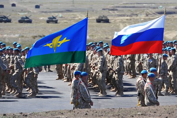 Interaction 2014: CSTO's Collective Rapid Reaction Forces Engage in Wargames - Sputnik International