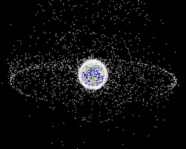 The Russian Federal Space Agency plans to develop a new spacecraft to remove space debris - Sputnik International