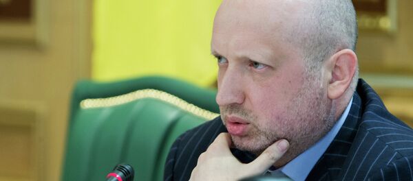 Oleksandr Turchynov holds meeting in Kiev with heads of regions - Sputnik International