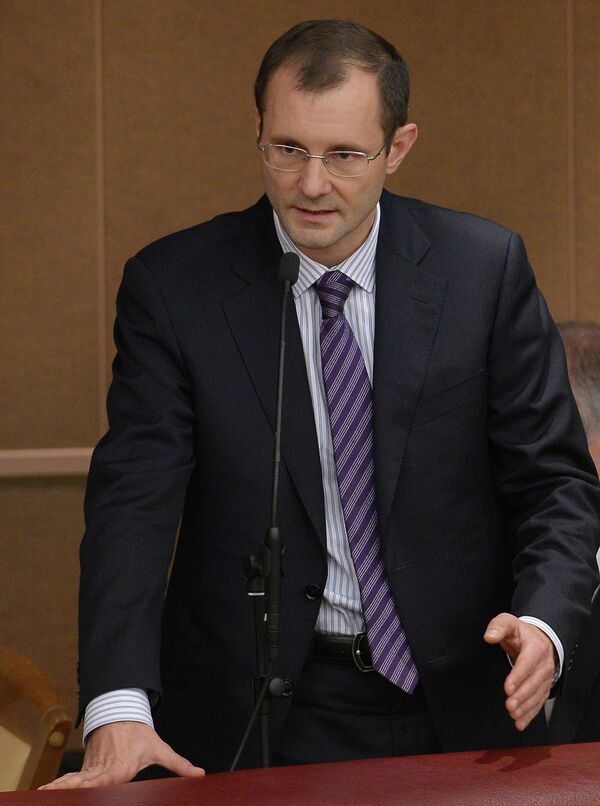 Deputy governor of the Central Bank of Russia (CBR) Vladimir Chistyukhin, - Sputnik International