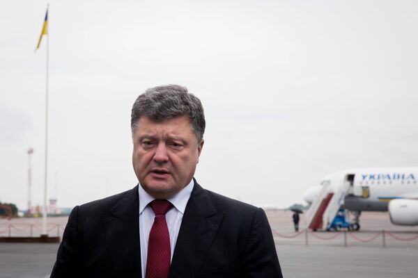 Ukrainian President Petro Poroshenko has canceled his scheduled trip to Turkey - Sputnik International