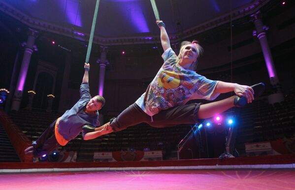 Russia's State Circus Celebrates 95th Anniversary - Sputnik International