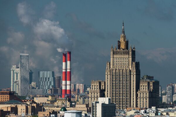The bulding of the Russian Foreign Ministry in Moscow. - Sputnik International