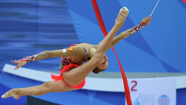 Художественная гимнастика. Этап Кубка мира. Второй день - Sputnik International
