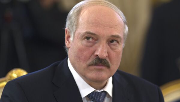 Belarusian President Alexander Lukashenko said that US interests in contact group on Ukraine promoted by EU representatives - Sputnik International