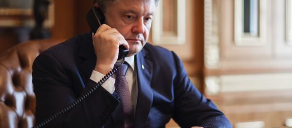 The import of electricity to Ukraine should be carried out by state-owned companies without any intermediaries, Ukrainian President Petro Poroshenko said Sunday. The import of electricity to Ukraine should be carried out by state-owned companies without any intermediaries, Ukrainian President Petro Poroshenko said Sunday. - Sputnik International