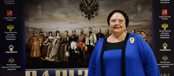 The head of the Romanov Dynasty Maria Romanov at an excibition dedicated to the 400-year anniversary of the Romanov Dynasty in Moscow. The head of the Romanov Dynasty Maria Romanov at an excibition dedicated to the 400-year anniversary of the Romanov Dynasty in Moscow. - Sputnik International