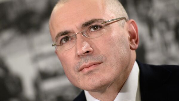 Former Yukos CEO Mikhail Khodorkovsky was pardoned in December 2013 for 'humanitairan reasons'. - Sputnik International