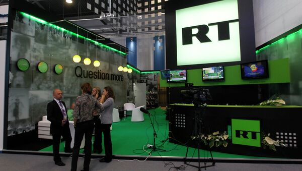 The RT news channel is among the finalists for the 2014 International Emmy Awards. - Sputnik International