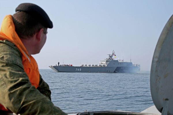 Denis Davydov: Sea Trials of New Russian Dyugon Class Landing Craft Complete - Sputnik International