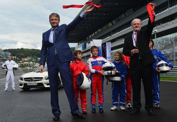 We Can Win The Race: First Russia's Formula 1 Track Opens in Sochi - Sputnik International