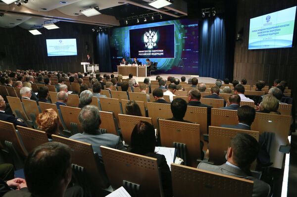 Meeting of the Russian Energy Ministry board. - Sputnik International