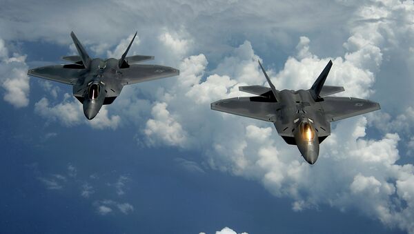 F-22 Raptor jets. File photo. - Sputnik International