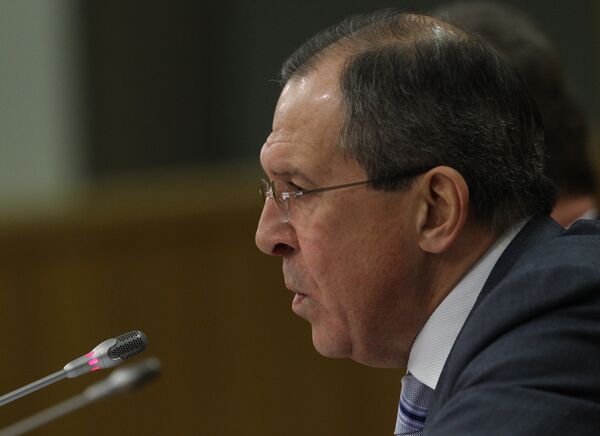 Russian Foreign Minister Sergei Lavrov has blamed Western partners for violating their own arrangements concerning the regulation of the crisis in Ukraine. - Sputnik International