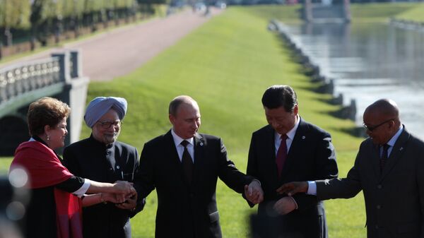 Photo of BRICS countries' leaders - Sputnik International