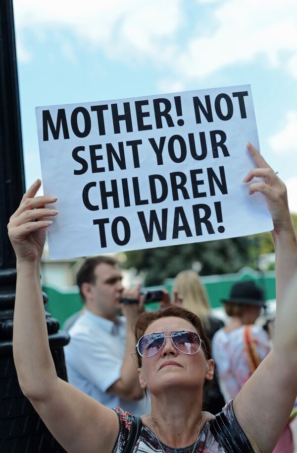 Protests against war in Ukraine. - Sputnik International