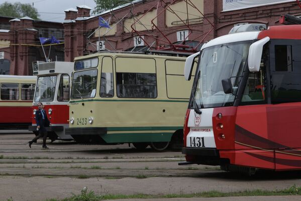 St. Petersburg's Tram Celebrates Its Anniversary - Sputnik International