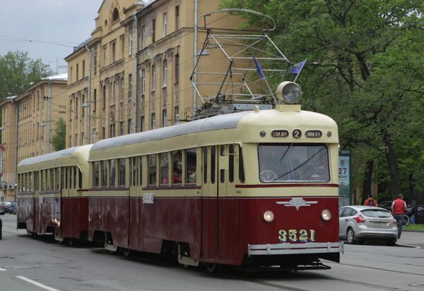 St. Petersburg's Tram Celebrates Its Anniversary - Sputnik International