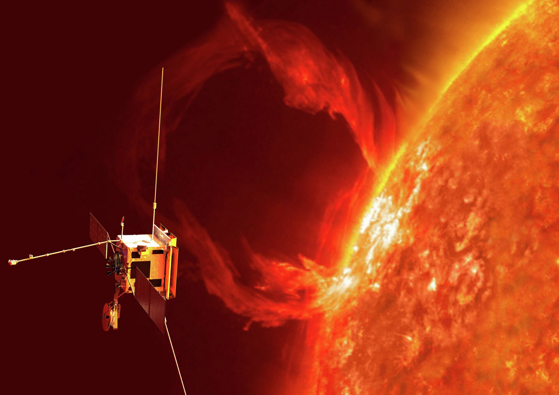 Зонд Solar Orbiter подойдет к Солнцу так близко, как ни один космический аппарат до него - Sputnik International, 1920, 11.05.2022