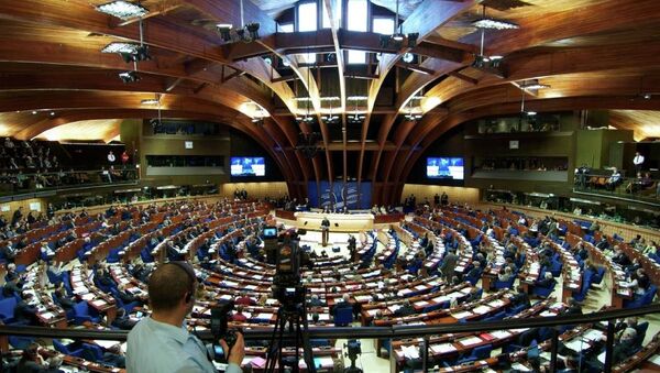 The Parliamentary Assembly of the Council of Europe (PACE) was established on the basis of an intergovernmental treaty. It consists of 318 members from the parliaments of the Council of Europe's 47 member states, which is the continent's leading human rights organization. - Sputnik International