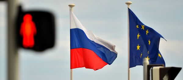 Relations between Russia and the EU have deteriorated with the escalation of the Ukrainian crisis, as western governments imposed economic sanctions on Russia, accusing Moscow of aiding independence supporters in eastern regions of the country. Relations between Russia and the EU have deteriorated with the escalation of the Ukrainian crisis, as western governments imposed economic sanctions on Russia, accusing Moscow of aiding independence supporters in eastern regions of the country. - Sputnik International