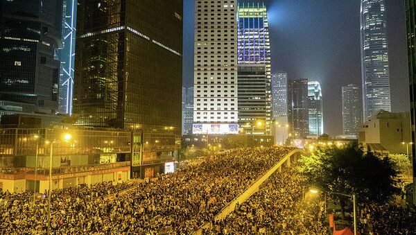 Hong Kong's Umbrella Revolution - Sputnik International