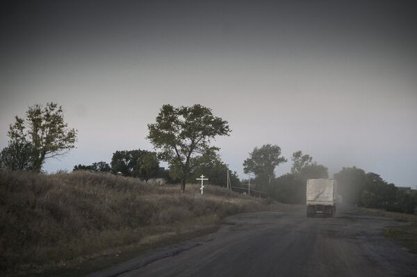 112 trucks with humanitarian aid from Germany have passed customs clearance in Poland and entered Ukraine, the deputy head of Ukraine's Fiscal Service Anatoliy Makarenko said Tuesday. - Sputnik International