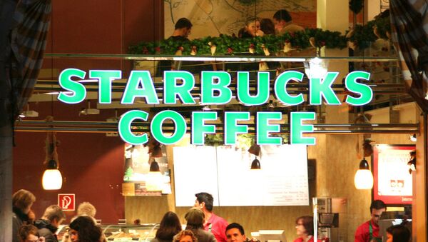 The Green America group has urged Starbucks coffee chain to use only organic milk. - Sputnik International