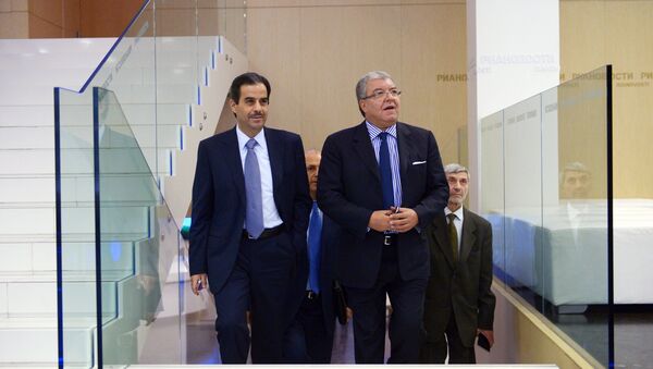 Lebanon's Ambassador to Russia Chawki Bou Nassar (left) arrived in Russia. - Sputnik International