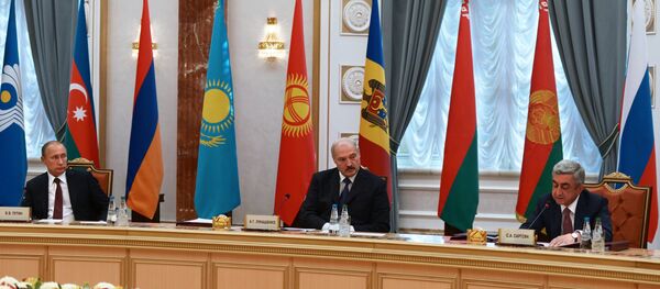 The summit in Minsk of the presidents of the countries of the Commonwealth of Independent States The summit in Minsk of the presidents of the countries of the Commonwealth of Independent States - Sputnik International