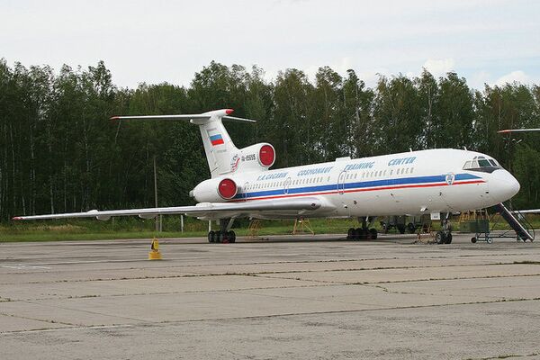 Tupolev Tu-154M-LK1 'RA-85655'  This aircraft has a combined ability as a Zero-Gravity trainer for the Russian Space Centre and as an Open-Skies aircraft. - Sputnik International