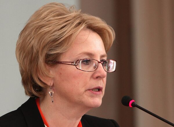 Russian Health Minister Veronika Skvortsova - Sputnik International