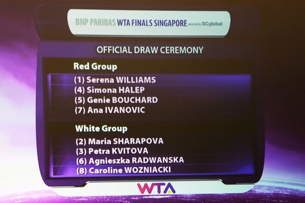 WTA Finals Draw Ceremony - Sputnik International